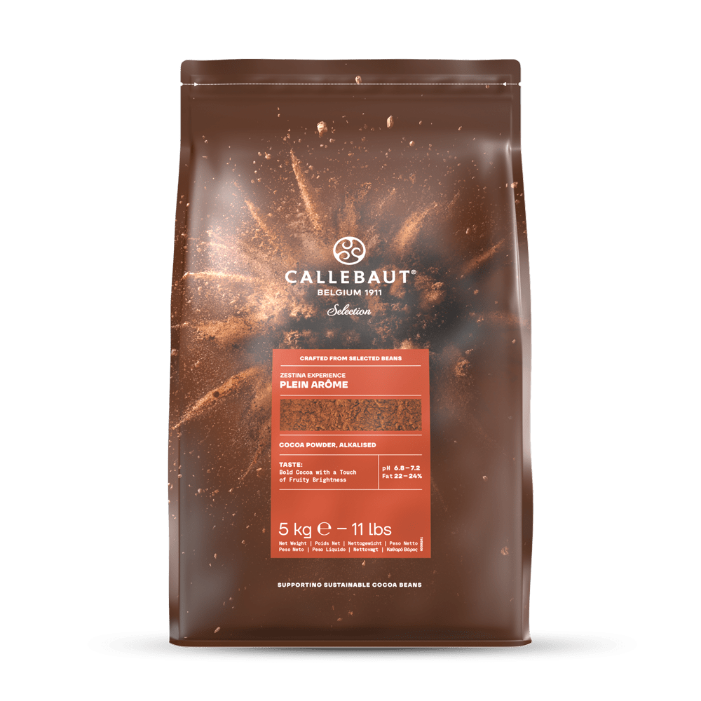 Callebaut Zestina Plein Arôme 100 % kaakaopulveri 5 kg pussissa