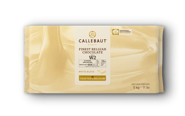 Callebaut W2 white chocolate block 5kg for baking