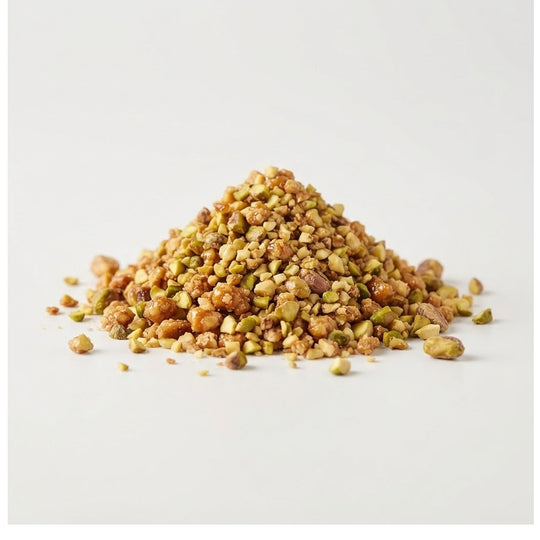 Callebaut Pistachio Bresilienne finhackade karamelliserade pistagenötter