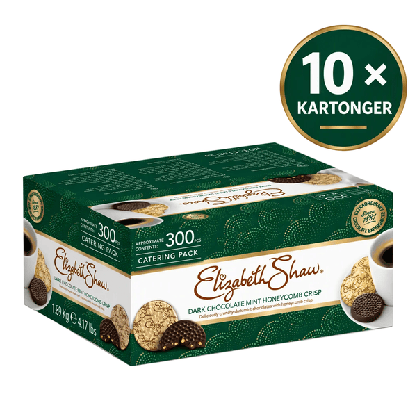 Elizabeth Shaw Mint Crisp Dark Chocolate 300 pcs catering box