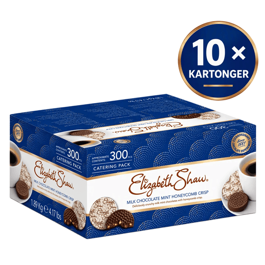 Elizabeth Shaw Mint Crisp Milk Chocolate Catering Box, 300 pcs