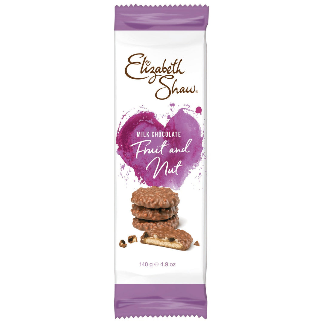 Elizabeth Shaw maitosuklaakeksejä hedelmillä ja pähkinöillä 140g