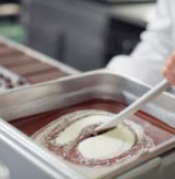 Mycryo blandas ner i chokladen