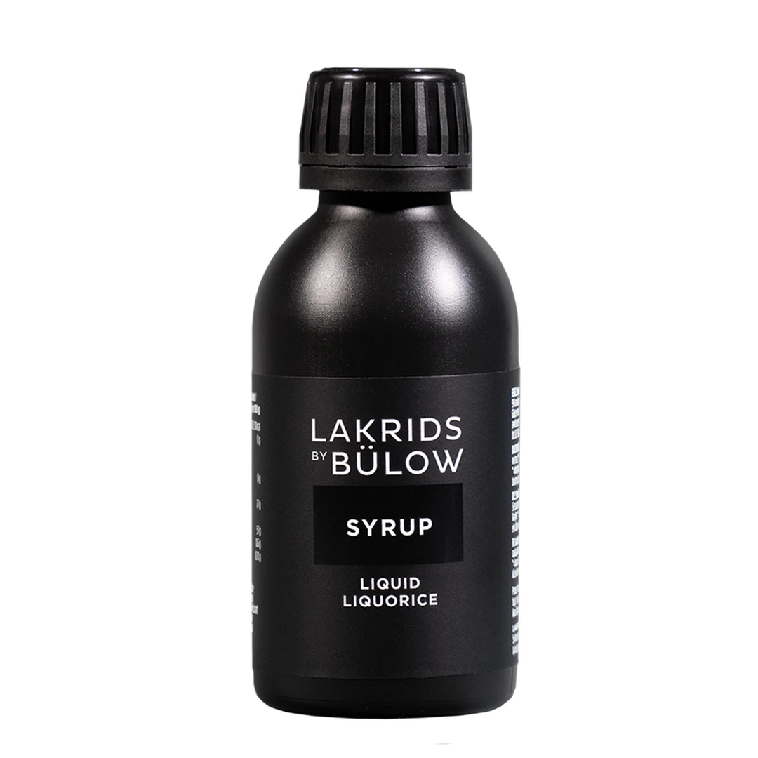 Lakrids By Bülow siirappi 170g mustassa pullossa