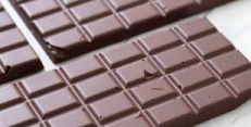 Sprickor i chokladen