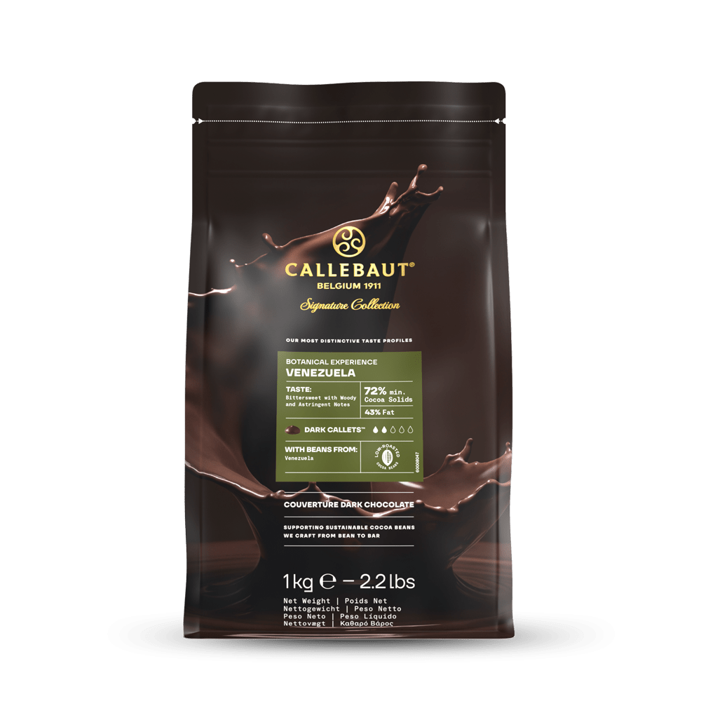 Callebaut Botanical Venezuela 72 % tumma suklaa 1 kg pussi